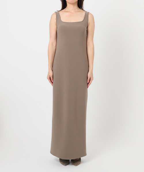 【お値下げ】【試着のみ】noble ニットライクジョーゼット2wayワンピース 洗える】ニットライクジョーゼット2wayワンピース | ノーブル(Noble