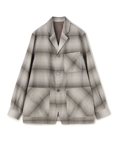 ジャケット テーラードジャケット 「別注」PENDLETON コットンシルク トップスタージャケット メンズの画像