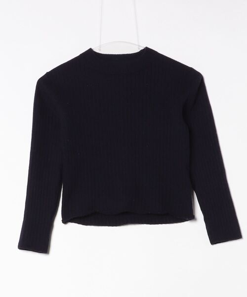 MACPHEE 長袖ニットセーター S ネイビー MACPHEE（マカフィー） 長袖ニット S ネイビー レディース : ZOZOTOWN