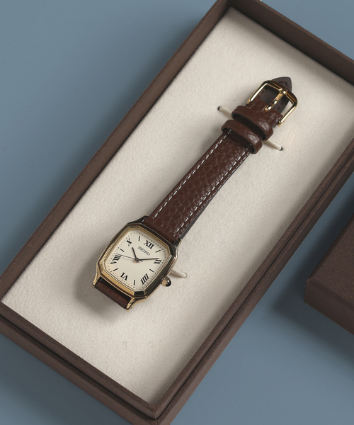 ほぼ新品【SEIKO 】Exclusive　レディース腕時計【HIROB別注】 HIROB 腕時計 SEIKO Exclusive SLOBE IENA x 別注 レディース