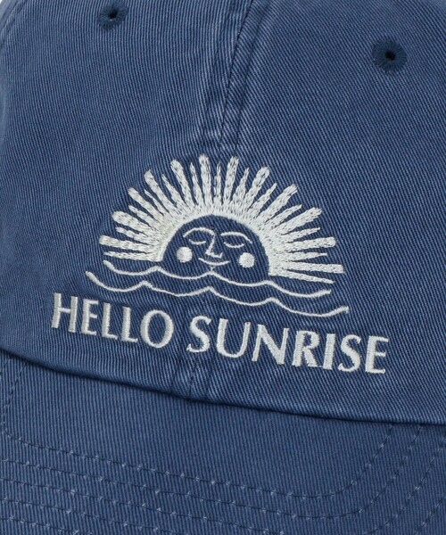 HELLO SUNRISE キャップ 帽子 「別注」「HELLO SUNRISE」ロゴ
