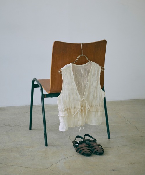 ブラウス シャツ Dobby Smock Blouse レディース