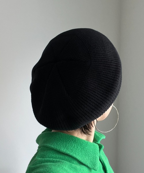 wee9s 「wee9s」 ニットキャップ FREE ブラック レディース