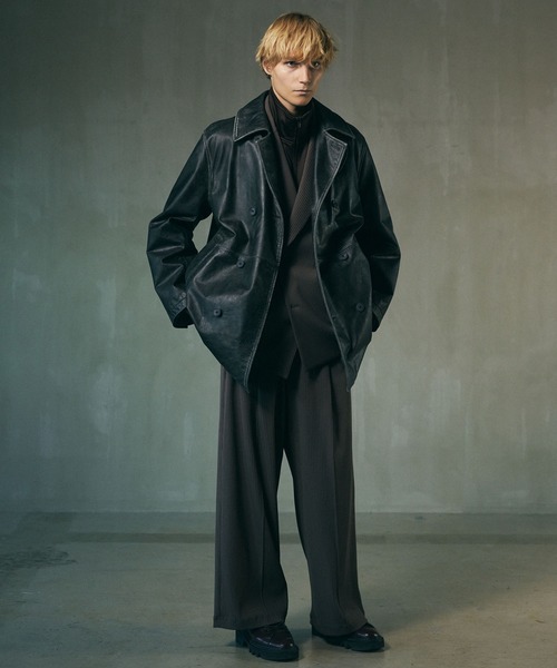 MAISON SPECIAL（メゾンスペシャル） コート 0 ダークブラック メンズ