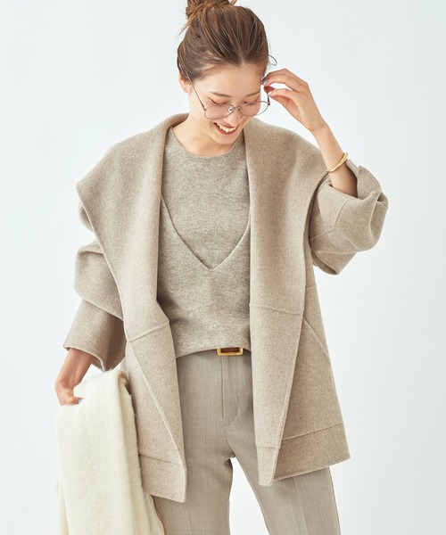 PLAGE コート　ベージュ　36 plage（プラージュ） コート 36 ベージュ レディース : ZOZOTOWN Yahoo