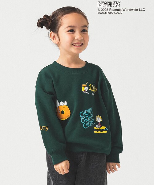 ピーナッツ　トレーナー ビームス スウェットM B：MING by BEAMS（ビーミング by ビームス） トレーナー Peanuts 総柄