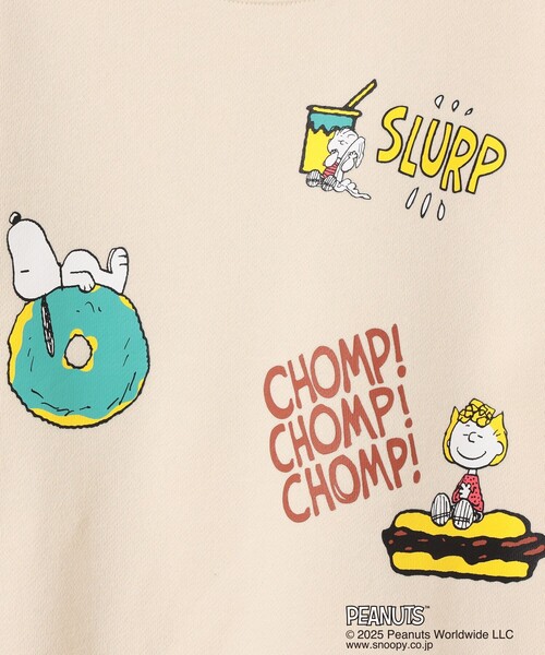 B：MING by BEAMS（ビーミング by ビームス） トレーナー Peanuts 総柄