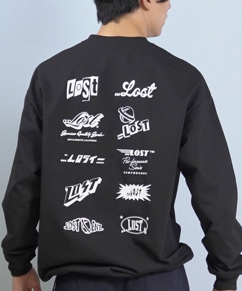 LOST（ロスト） tシャツ ムラサキスポーツ限定「lost/ロスト」LOGOS