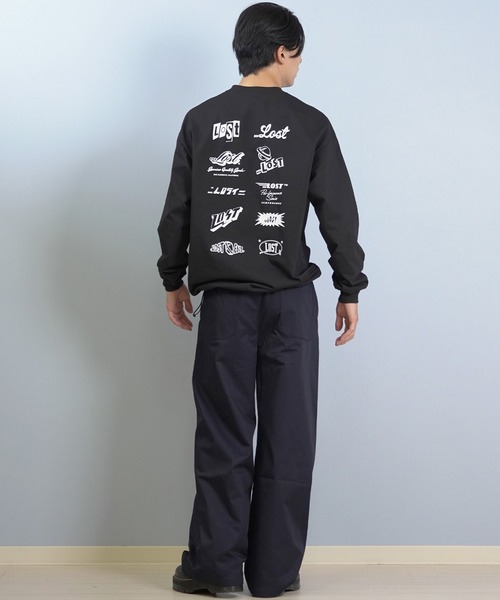 LOST（ロスト） tシャツ ムラサキスポーツ限定「lost/ロスト」LOGOS