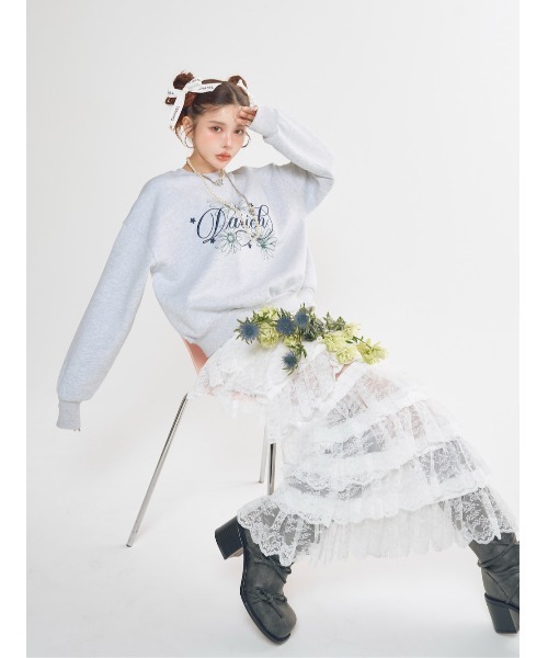 Darich（ダーリッチ） スウェットカットソー FREE イエロー レディース