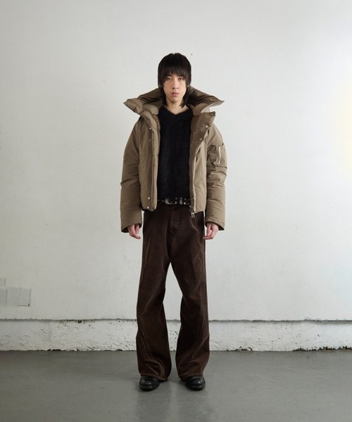 NVRFRGT スラックス 3D TWISTED WIDE LEG 5P PANTS メンズ