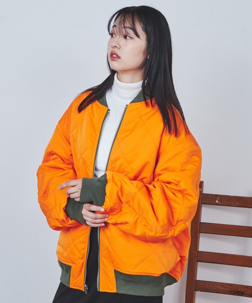 「WEGO」 ジップアップブルゾン LARGE グレー メンズ_画像4