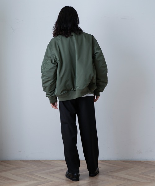 「WEGO」 ジップアップブルゾン LARGE グレー メンズ_画像9