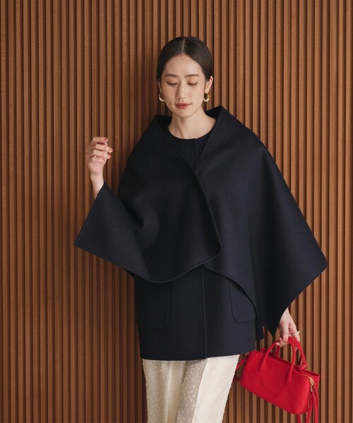 ユナイテッドアローズ バイカラーリバーケープ UNITED ARROWS（ユナイテッドアローズ）の「バイカラー リバー