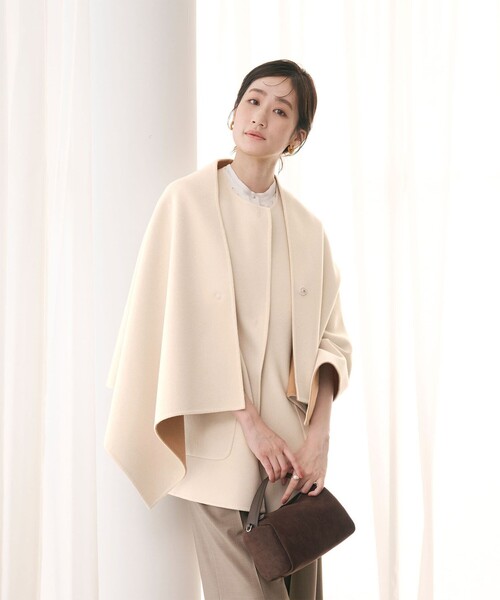 united arrows ショートケープコート ベージュ united arrows ショートケープコート ベージュ