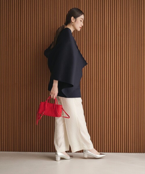 UNITED ARROWS /リバー バイカラー コート/スカート/セットアップ バイカラー リバー ミドルコート