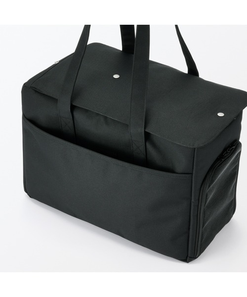 【ほぼ未使用ペットキャリーバッグ】洗えるキャリーバッグ　Mサイズ　デニムブラック 無印良品（MUJI） ペット用 洗えるキャリーバッグ 小／約幅20×奥行