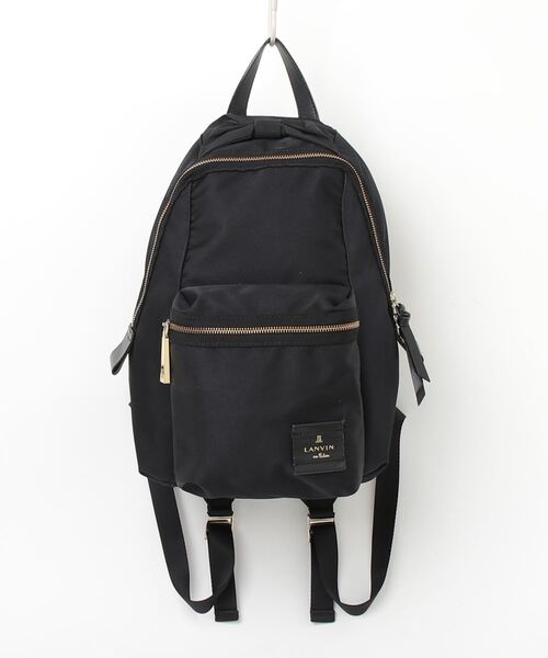 LANVIN en Bleu リュック　ブラック LANVIN en Bleu 「LANVIN Bleu」 リュック - ブラック