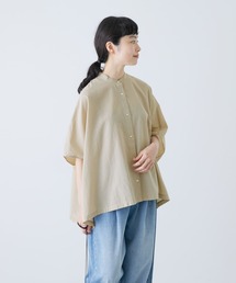 ブラウス シャツ コットンスクエアポンチョシャツ レディース｜ZOZOTOWN Yahoo!店