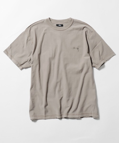 STUSSY 「STUSSY」 7分袖Tシャツ X-LARGE ブラウン メンズ