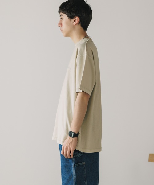 STUSSY 「STUSSY」 7分袖Tシャツ X-LARGE ブラウン メンズ