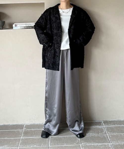 PILIT ジャケット テーラードジャケット ジャガードジャケット
