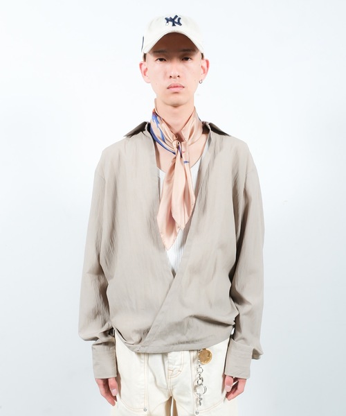 JIEDA ベージュ SKIPPER SHIRT JieDa（ジエダ） シャツ SKIPPER SHIRT メンズ レディース : ZOZOTOWN