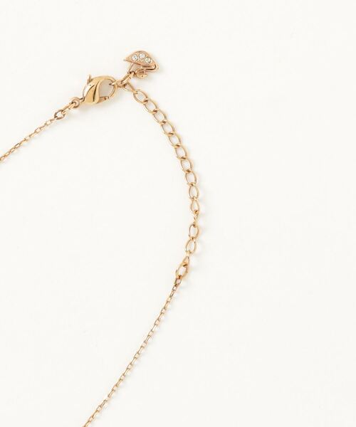 「SWAROVSKI」 ネックレス FREE ピンクゴールド レディース