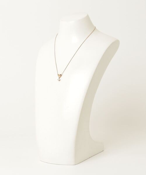 「SWAROVSKI」 ネックレス FREE ピンクゴールド レディース