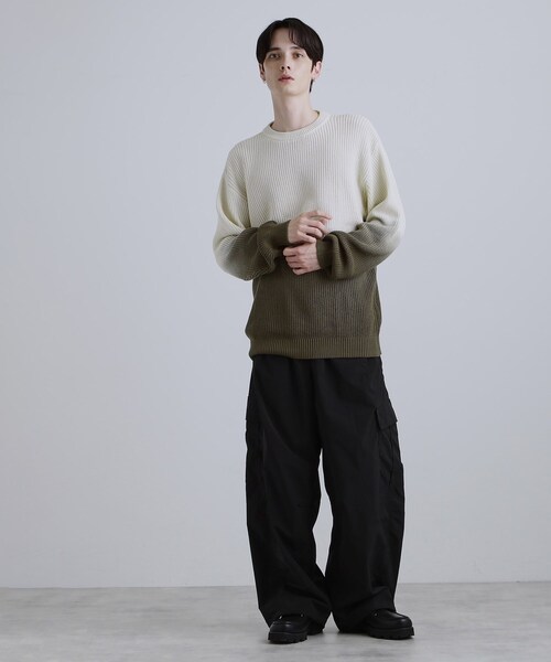 DSQUARED2 パームツリー グラデーションニットXS d2102s74ha1573-s.jpg