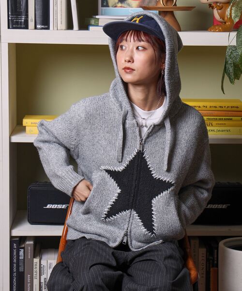 ffein パーカー 「FFEIN（フェイン）」エクアドル風ヘビーニットジップ