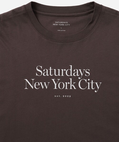 Saturdays NYC（サタデーズ ニューヨークシティ） tシャツ Miller