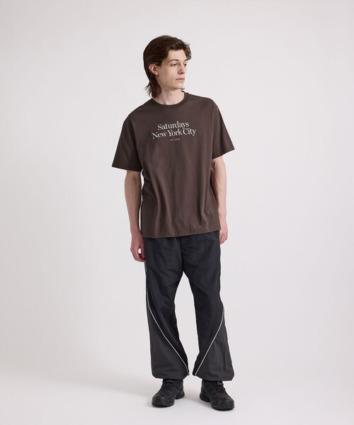 【パープル（50）】Miller Standard SS Tee Saturdays NYC - 【パープル（50）】MILLER STANDARD SS TEEの通販 by