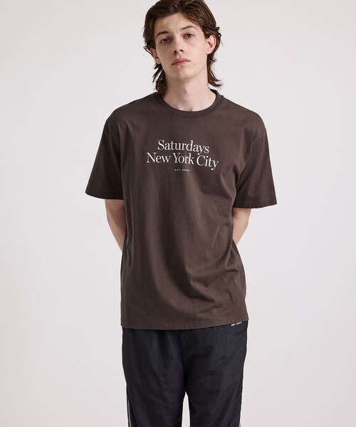 Saturdays NYC（サタデーズ ニューヨークシティ） tシャツ Miller
