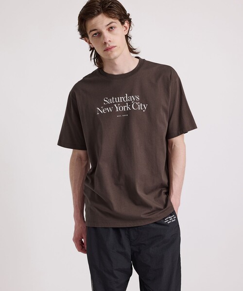 Saturdays NYC（サタデーズ ニューヨークシティ） tシャツ Miller