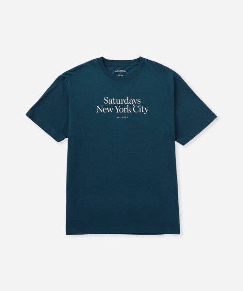 Saturdays NYC（サタデーズ ニューヨークシティ） tシャツ Miller