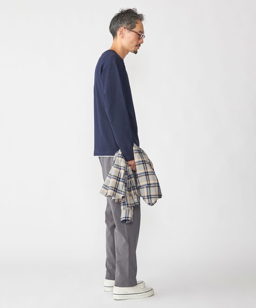 SHIPS（シップス） tシャツ SHIPS: フェイク レイヤード クルーネック