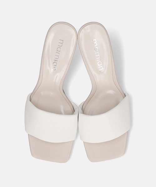 「MAMIAN」 ミュール S ホワイト系その他 レディース_画像3