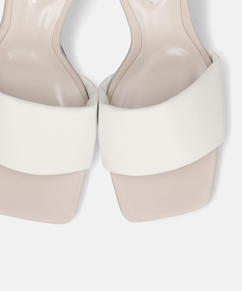 「MAMIAN」 ミュール S ホワイト系その他 レディース_画像4