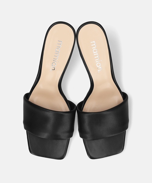 「MAMIAN」 ミュール S ホワイト系その他 レディース_画像9