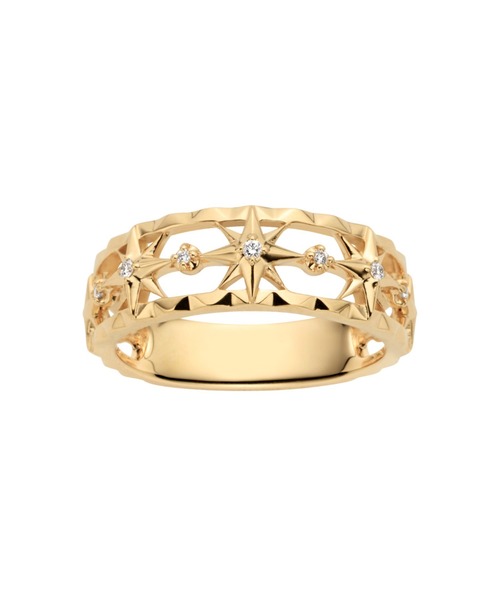 VENDOME AOYAMA（ヴァンドーム青山） 指輪 リング K18YG ダイヤモンド