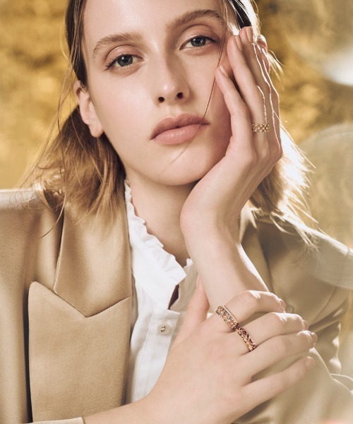 VENDOME AOYAMA（ヴァンドーム青山） 指輪 リング K18YG ダイヤモンド