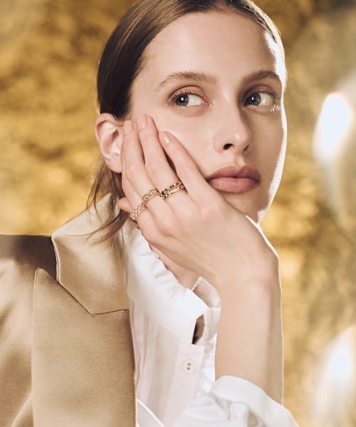 VENDOME AOYAMA（ヴァンドーム青山） 指輪 リング K18YG ダイヤモンド