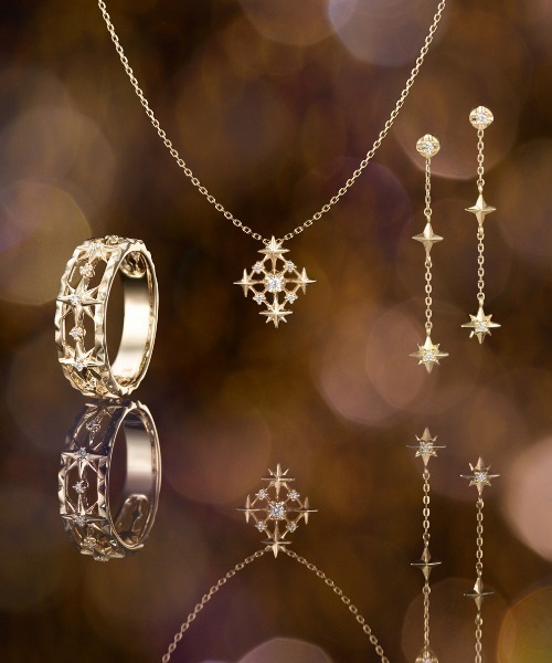 VENDOME AOYAMA（ヴァンドーム青山） 指輪 リング K18YG ダイヤモンド