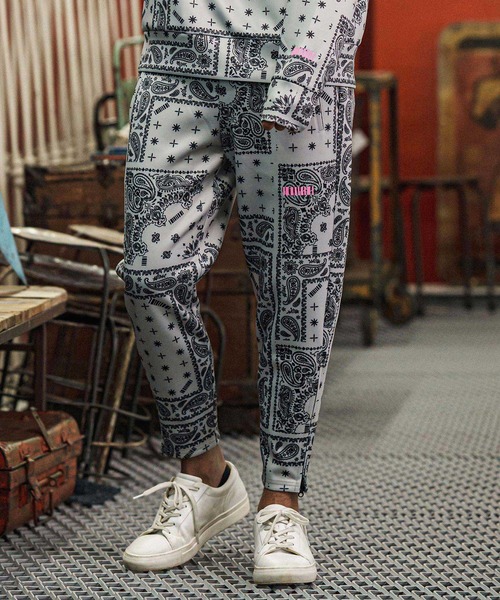 felkod（フィルコッド） パンツ mp14091-Bandana Cardboard Knit Zip
