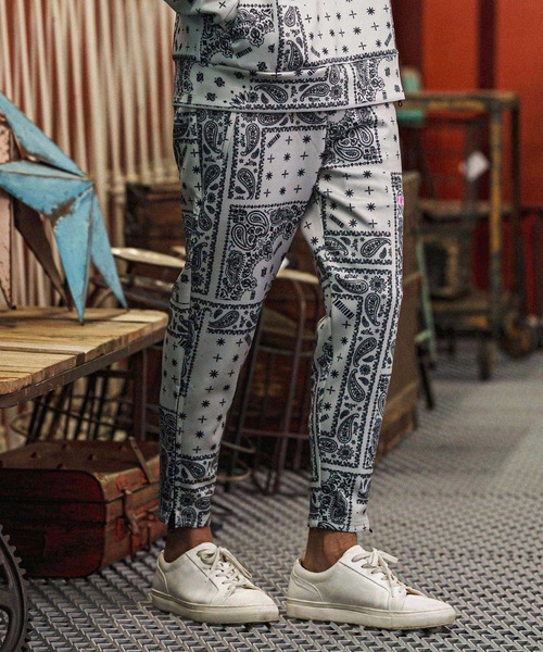 felkod（フィルコッド） パンツ mp14091-Bandana Cardboard Knit Zip
