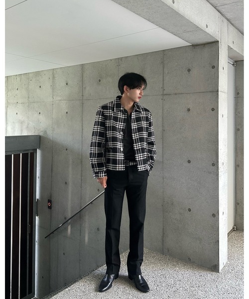 NEIGHBORHOOD チェック柄ジャケット Otte ジャケット テーラードジャケット ハウンドチェックジャケット