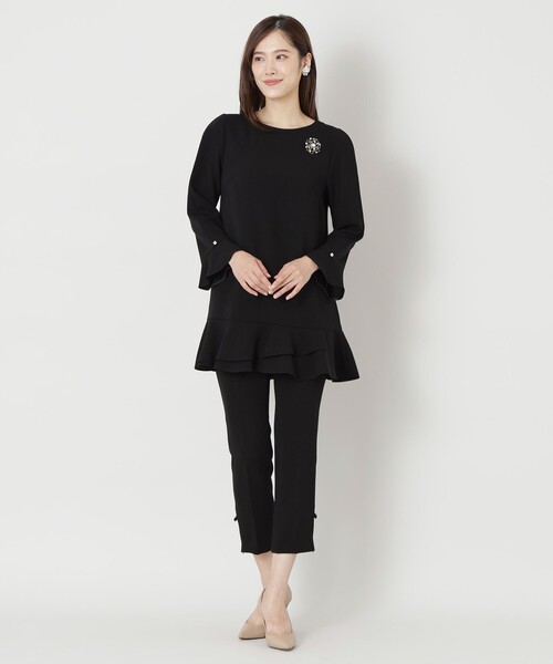 TO BE CHIC（トゥー ビー シック） 長袖チュニック 42 ベージュ