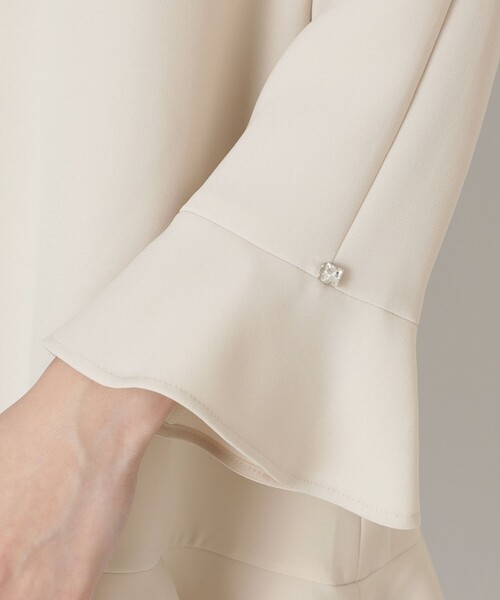 TO BE CHIC（トゥー ビー シック） 長袖チュニック 42 ベージュ