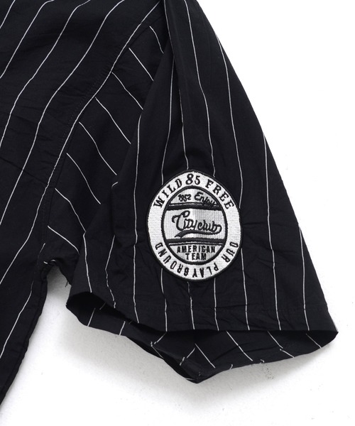 「Revo.」 半袖シャツ M グリーン メンズ_画像8